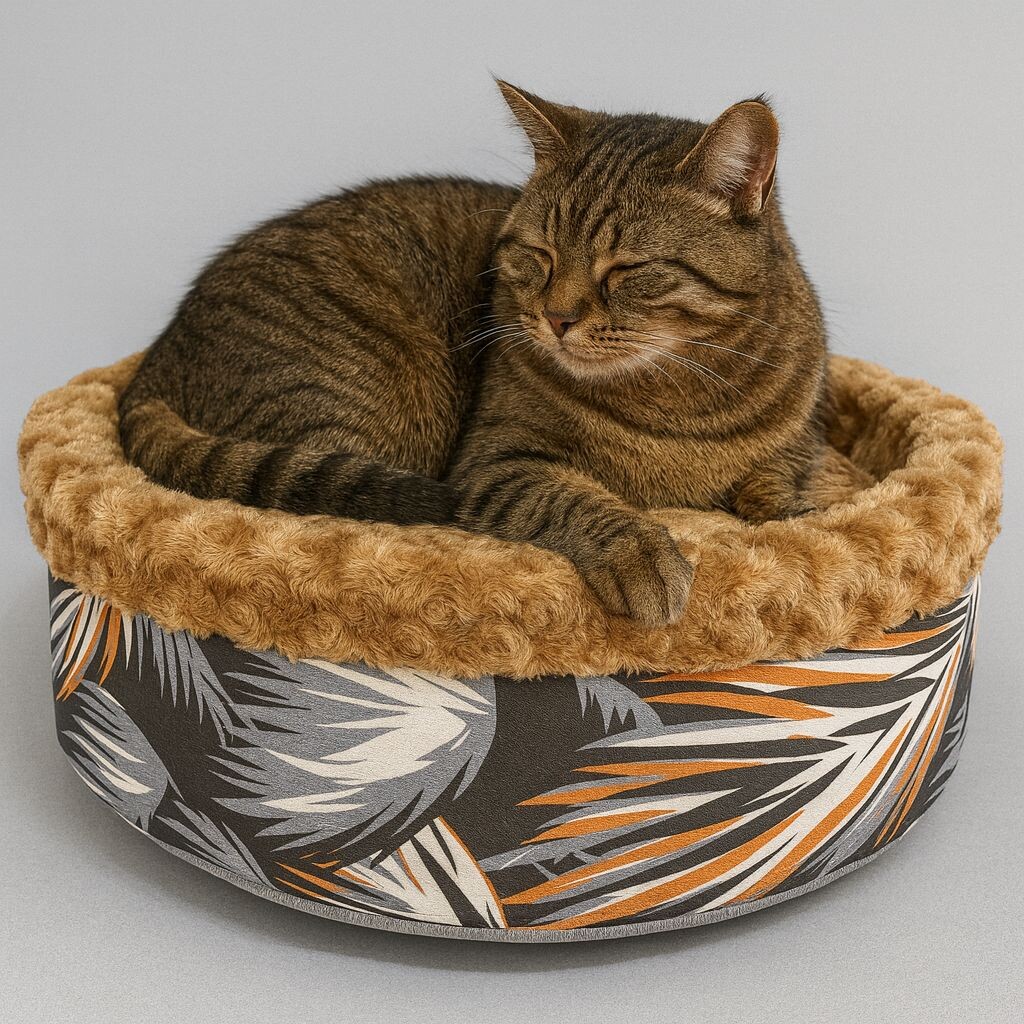  - SPECİEL PELUŞ SİMİT YATAK A.KAHVE 50x50x15cm