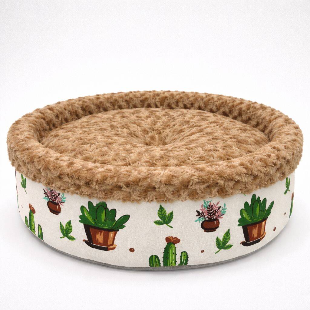 SPECİEL PELUŞ SİMİT YATAK A.KAHVE 50x50x15cm