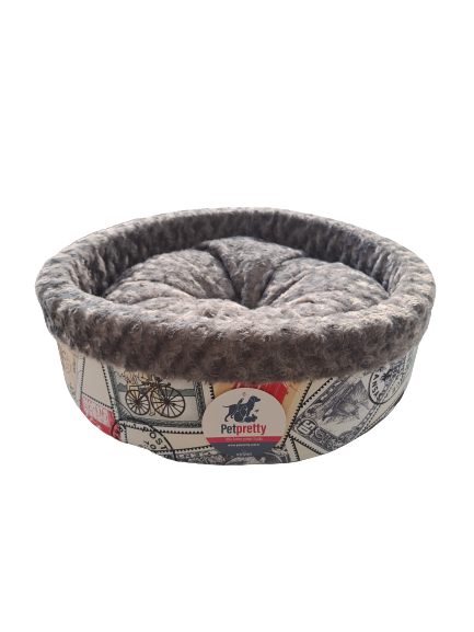 SPECİEL PELUŞ SİMİT YATAK GRİ 50x50x15cm