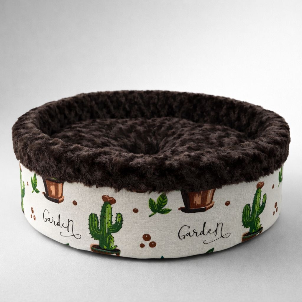  - SPECİEL PELUŞ SİMİT YATAK K.KAHVE 50x50x15cm