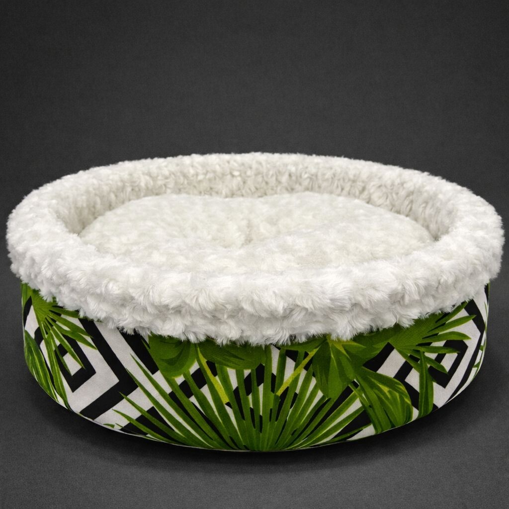  - SPECIAL PLUSH BAGEL BED CREAM COLOR 50X50X15 CM