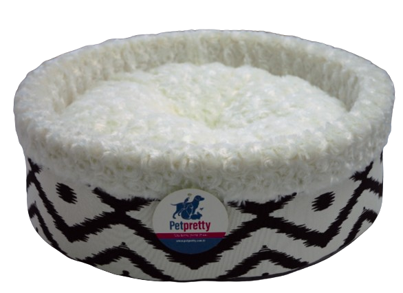 SPECİEL PELUŞ SİMİT YATAK BEYAZ 50x50x15cm