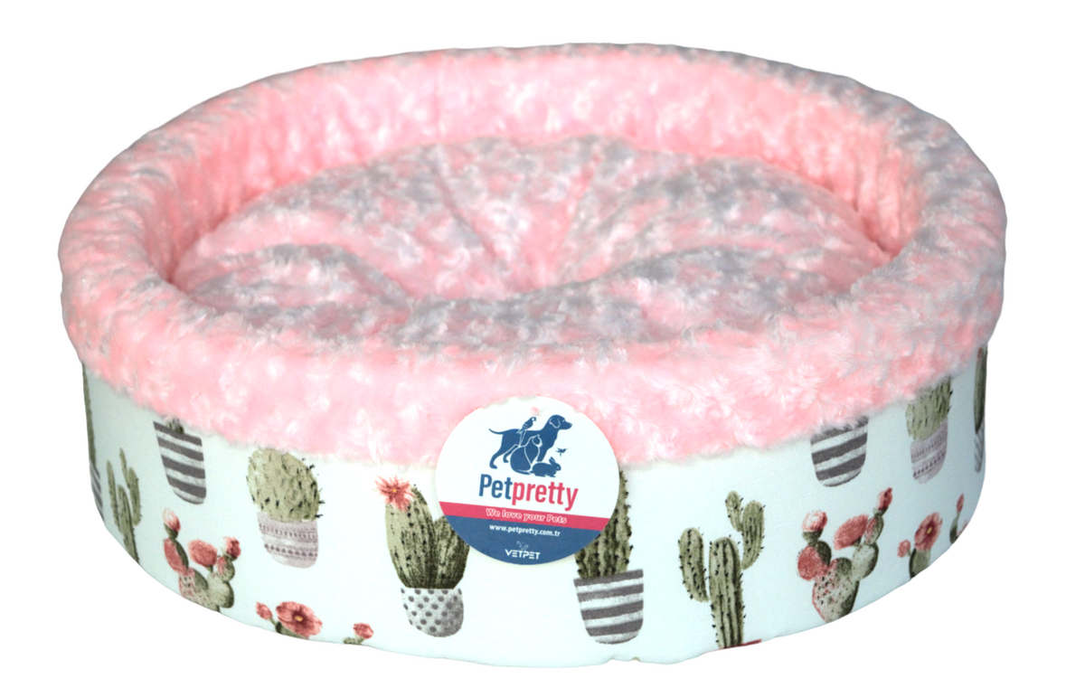 SPECİEL PELUŞ SİMİT YATAK PEMBE 50x50x15cm