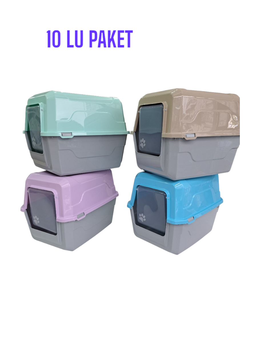  - TAM AÇILIR KEDİ TUVALETİ 10'LU PAKET CNR