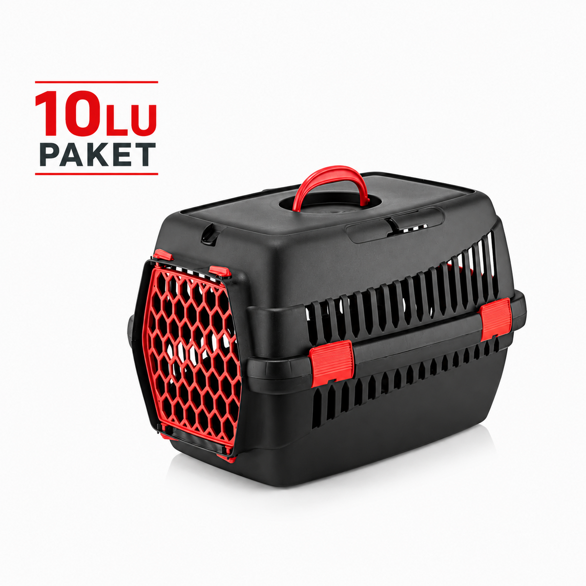 PETPRETTY - TAŞIMA KABI KÜÇÜK SİYAH ŞNY10'LU PAKET (5096)