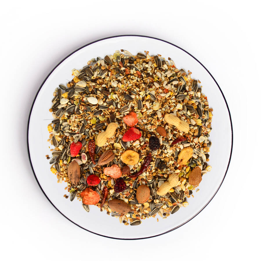 THE BEST PAPAĞAN YEMİ 1,25 KG 4 AD MEYVE-NUTSLI