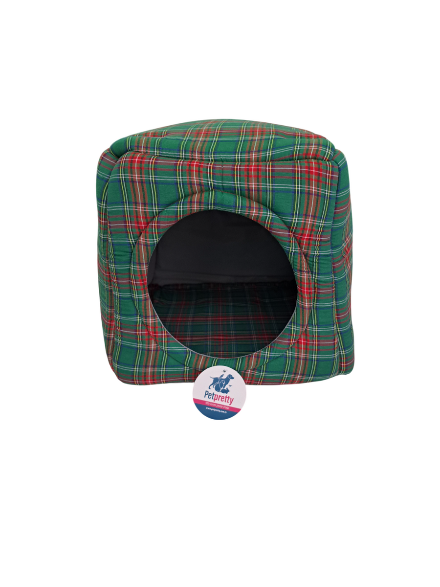  - EKOSE ÜÇ FONKSİYONLU KUMAŞ YUVA YEŞİL YATAK 42x42x40 cm