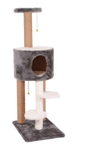  - ÜST OVAL MERDİVENLİ 128CM GRİ