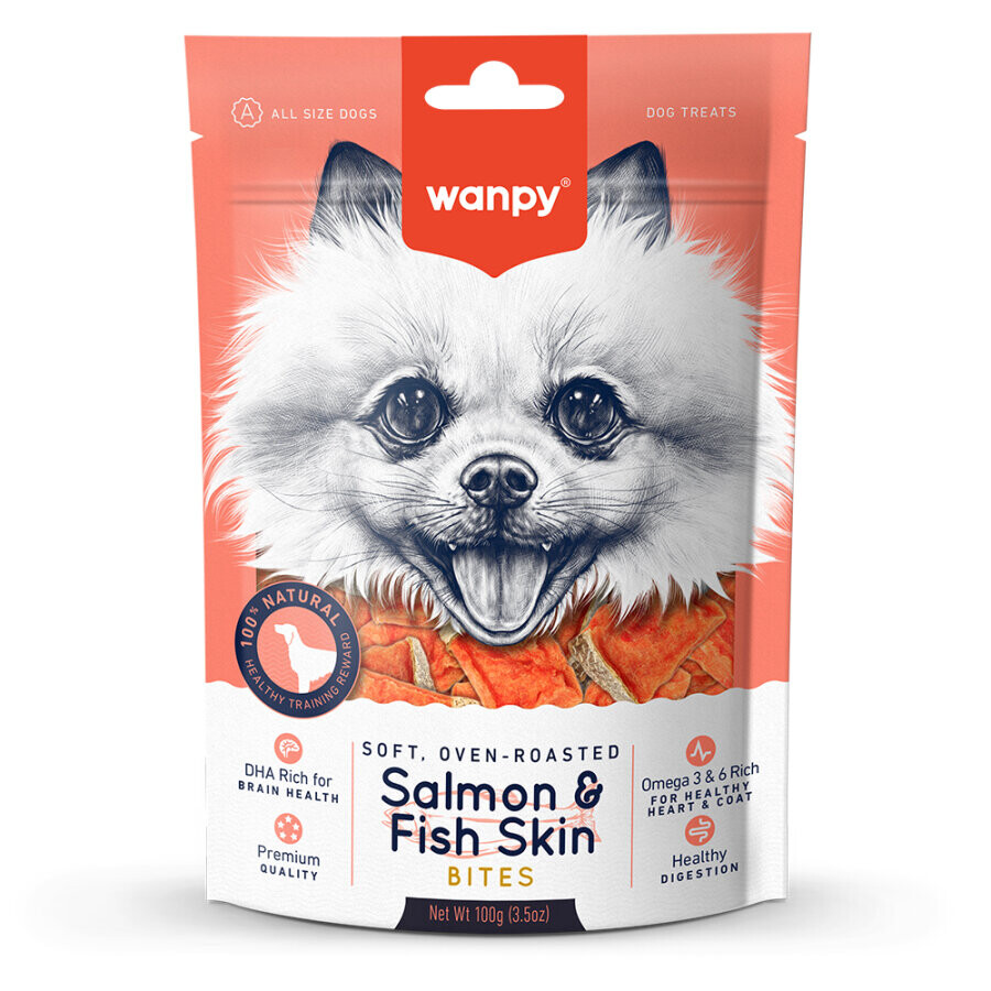 WANPY - WANPY GERÇEK SOMON DİLİMLERİ 100 GR FA-31 KÖPEK ÖDÜL