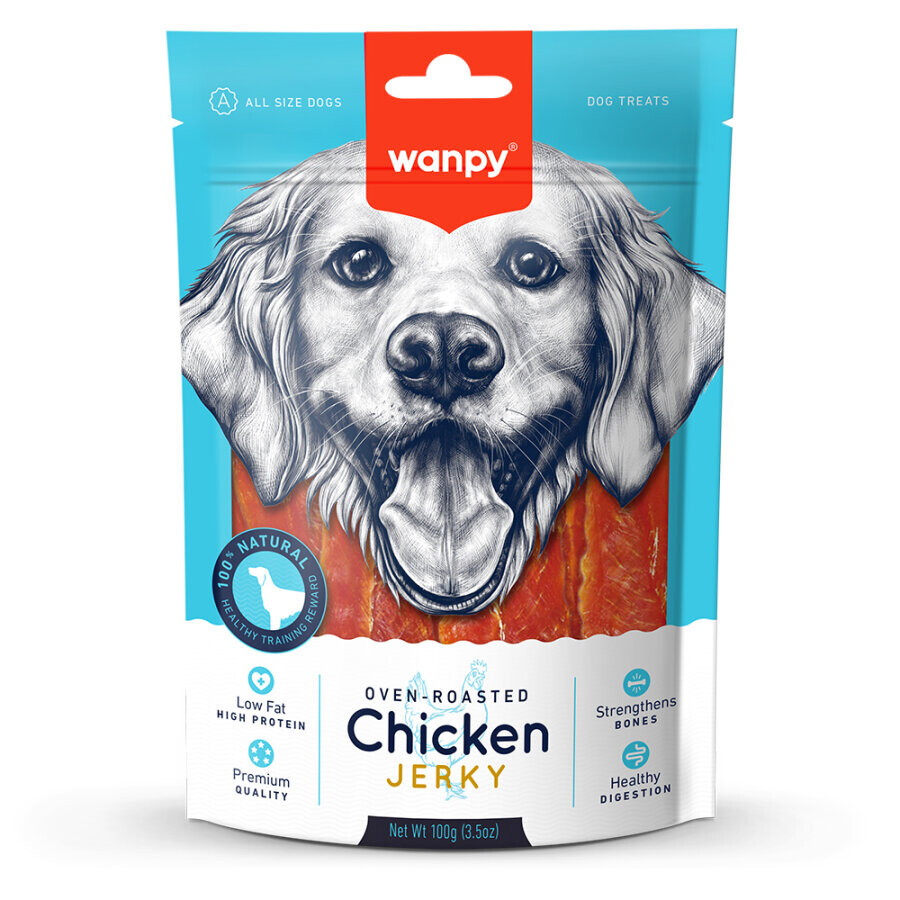 WANPY - WANPY GERÇEK TAVUK FİLETO 100 GR CA-01H KÖPEK ÖDÜLÜ