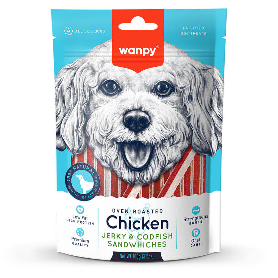 WANPY TAVUKLU&MORİNA BALIKLI 100 GR CC-01S KÖPEK ÖDÜLÜ