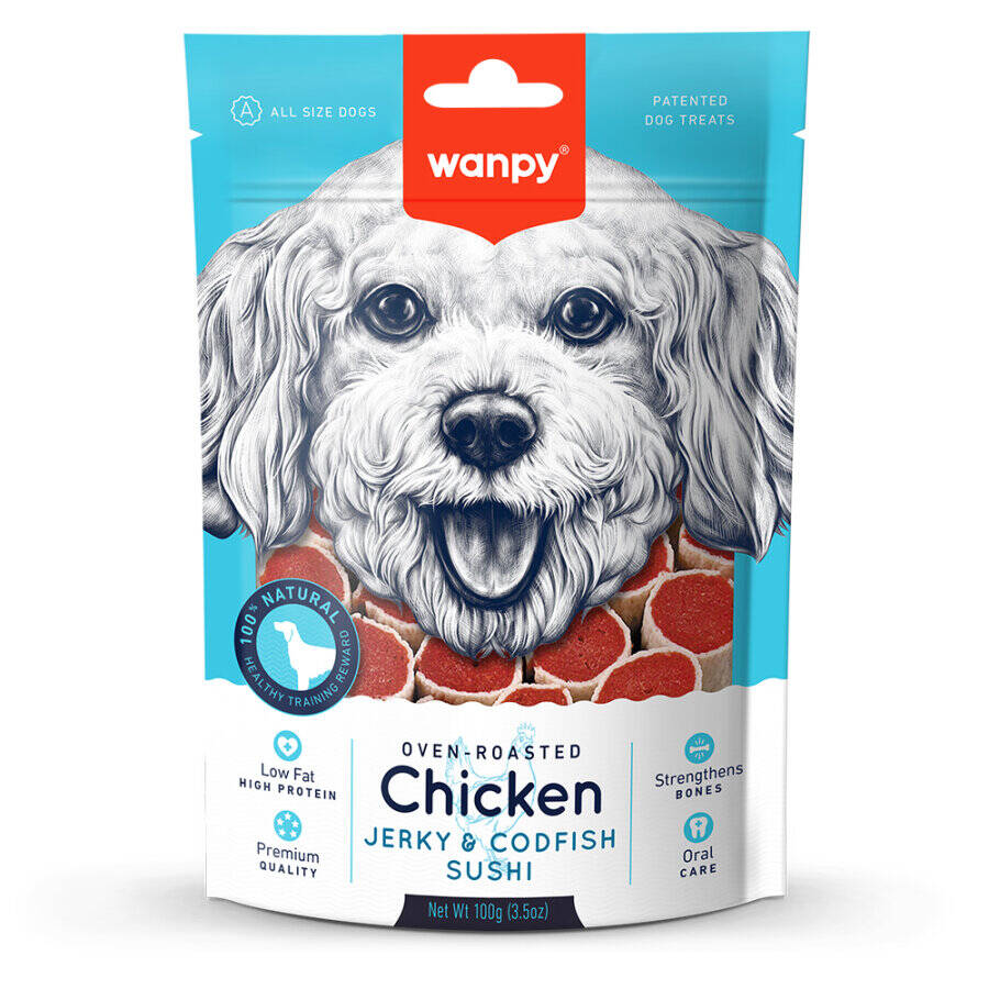 WANPY TAVUKLUMORİNA BALIKLI 100 GR CC-02 KÖPEK ÖDÜLÜ