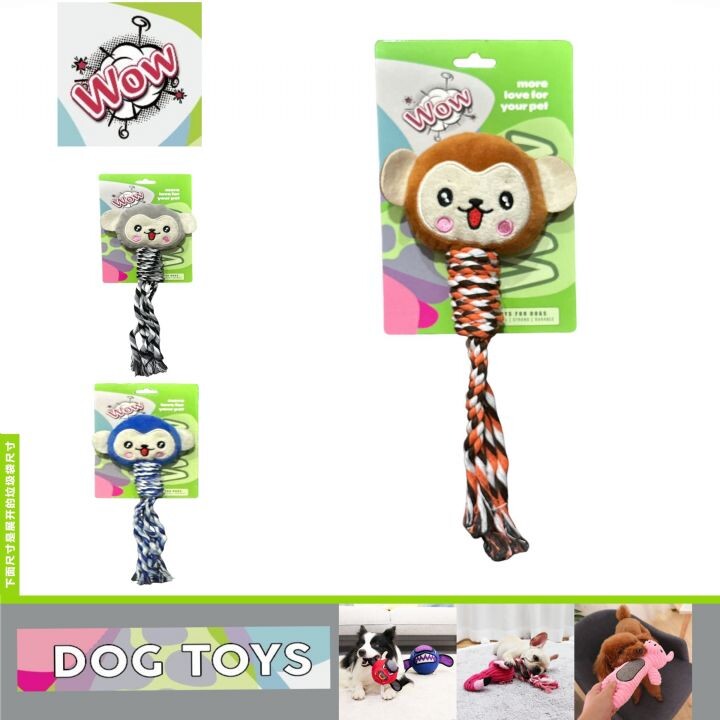  - WOW KÖPEK OYUNCAĞI FİGÜRLÜ DİŞ İPİ