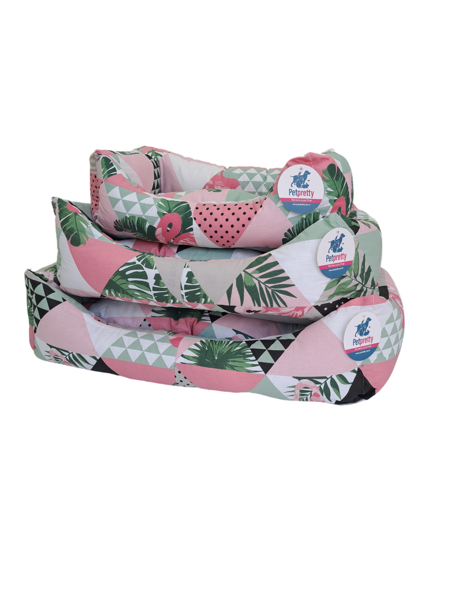  - YAZLIK KUMAŞ KOLTUK YATAK 3'LÜ SERİ ÜÇGEN DESENLİ