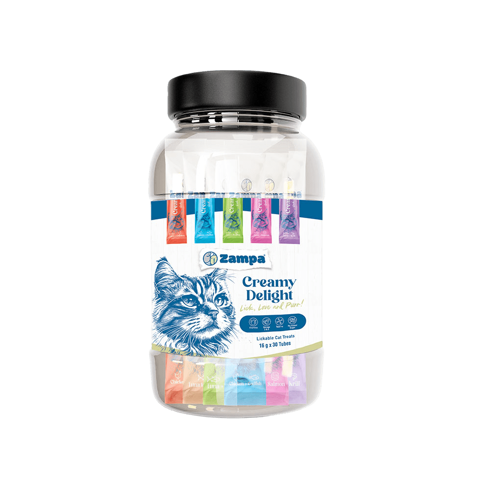ZAMPA CREAMY DELIGHT KEDİ KREMA 16GRX30AD