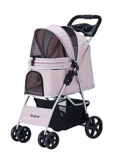  - ZAMPA FAVORİTE KÖPEK&KEDİ ARABASI PEMBE 46x78x99cm