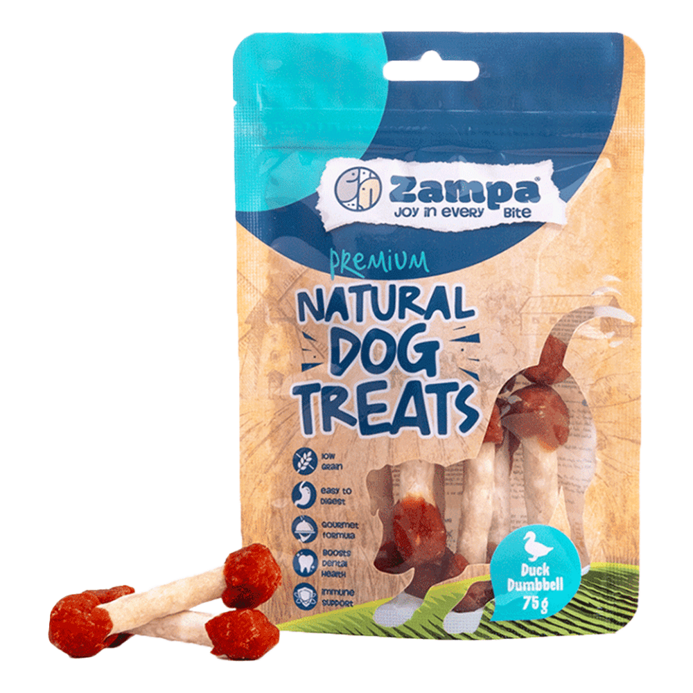 ZAMPA KÖPEK ÖDÜL MAMASI ÖRDEK DUMBBELL 75G