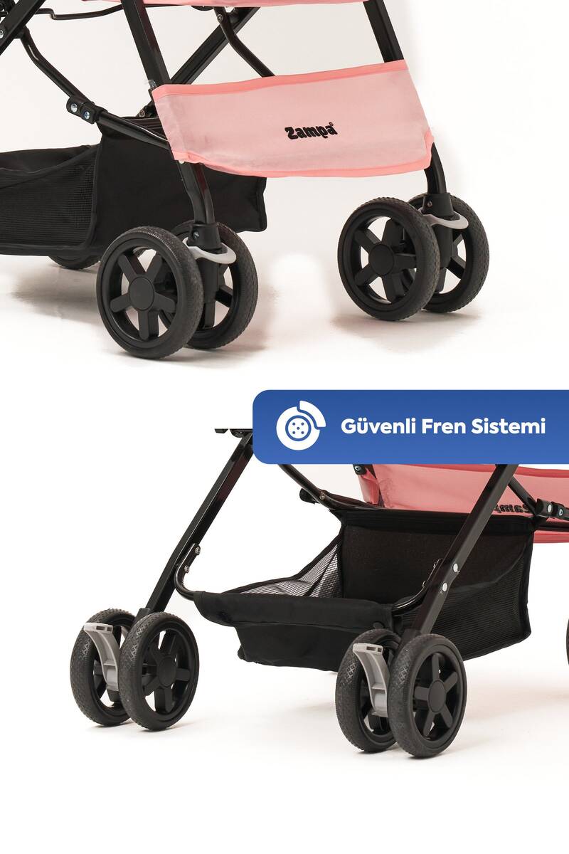 ZAMPA NOVA CAT AND DOG CAR 52X765X95 CM PINK