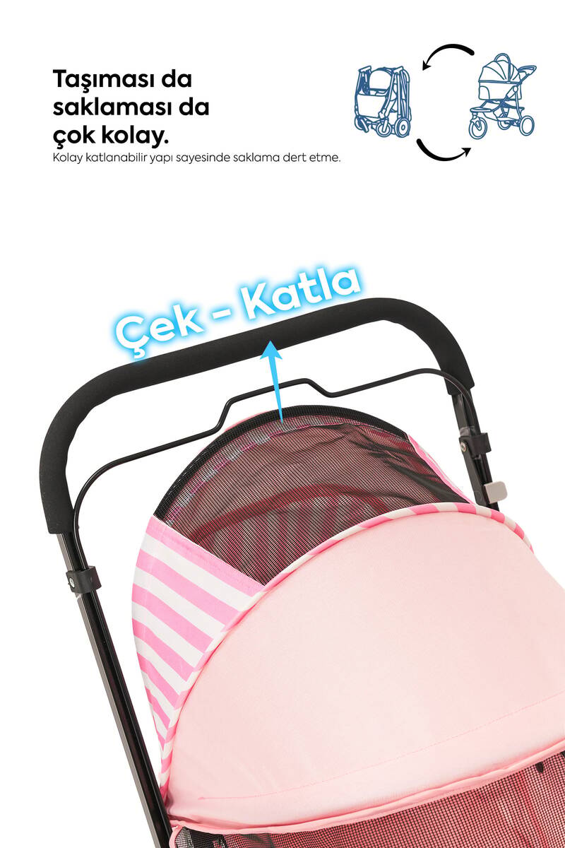 ZAMPA NOVA CAT AND DOG CAR 52X765X95 CM PINK