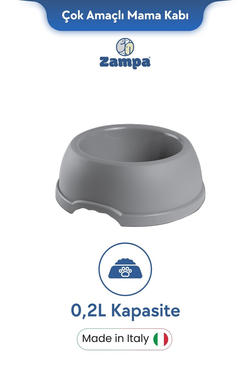  - ZAMPA PLUS ENJOY MİNİ MAMA VE SU KABI 13 CM 0,2 L