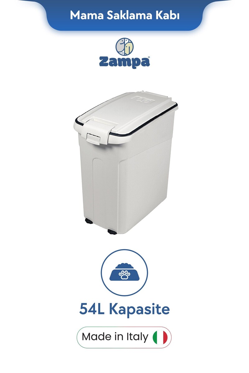  - ZAMPA PLUS OTO L BEYAZ MAMA SAKLAMA KABI 54 L