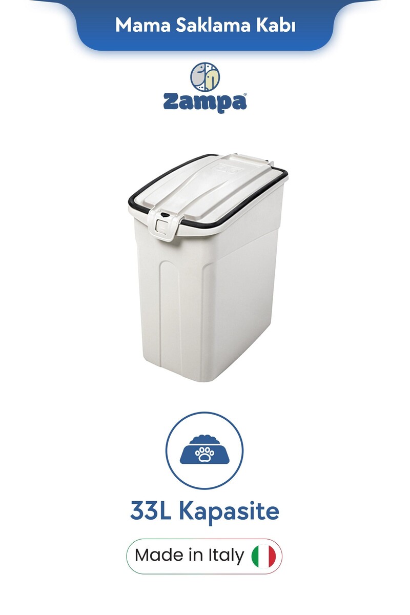  - ZAMPA PLUS OTO M BEYAZ MAMA SAKLAMA KABI 33 L