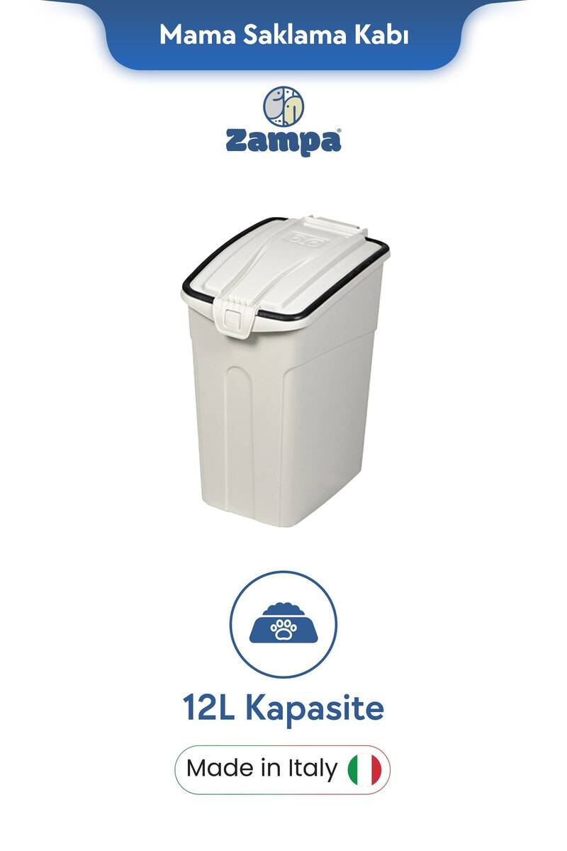 ZAMPA PLUS OTO S BEYAZ MAMA SAKLAMA KABI 12 L