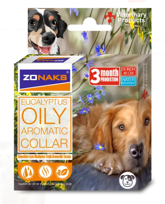 PETPRETTY - ZONAKS OCALIPTUS FLAVORED COLLAR FOR DOG